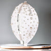 Crystal Mesh Knotted Hair Band - White