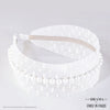 Pearl Mesh Hair Band - White