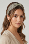 Sage Sparkle Embellished Headband
