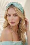 Sardine Embroidered Knotted Headband