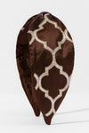 Mocha Geo Chic Headband
