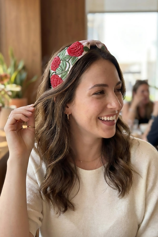 Scarlet Garden Headband