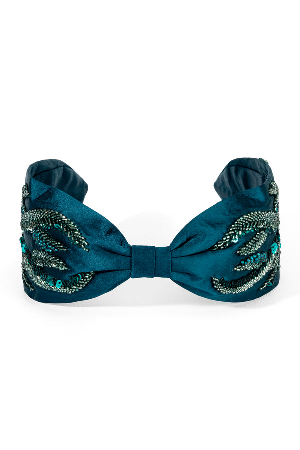 Azure Reef Embellished Headband
