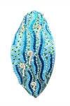 Ocean Breeze Sequin Knotted Headband