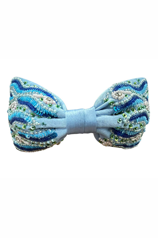 Ocean Breeze Sequin Knotted Headband