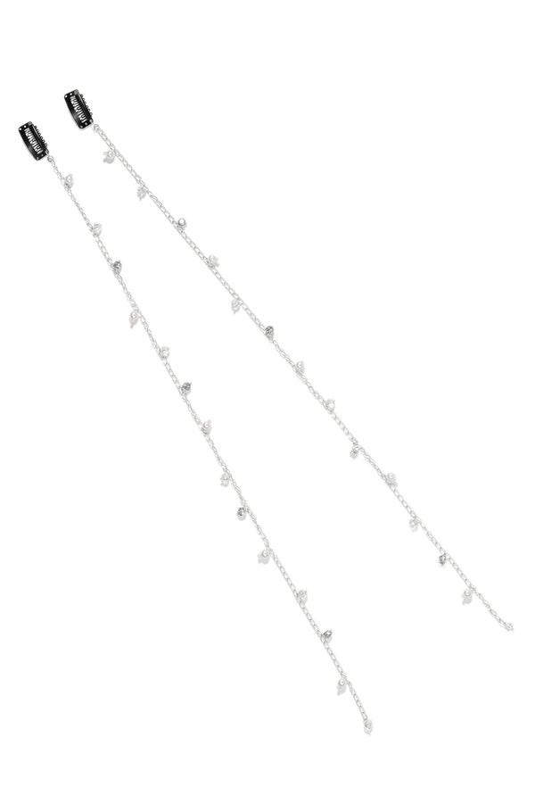 Celeste Pearl & Crystal Brain Chain
