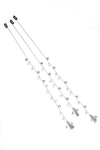 Starlit Tassel Braid Chain- Silver