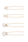 Set of 12 Pearl Embellished Pins