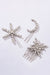 Set of 3 Celestia Crystal Hair Pins - Silver