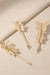 Ivy Hair Pins - Set of 3 - Gold