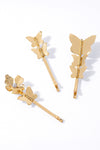 Ivy Hair Pins - Set of 3 - Gold