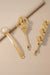 Selene Hair Pins - Set of 3 - Gold