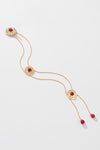 Scarlet Cascade Hair Chain