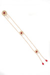 Scarlet Cascade Hair Chain