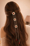 Scarlet Cascade Hair Chain