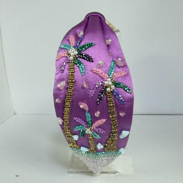 Tropical Twilight Knotted Headband