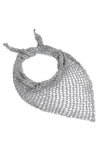 Mettalic Silver scarf