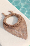 Mettalic Gold Scarf