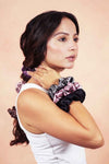 Pastel Silk Satin Scrunchies - Set of 6