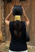 Embellished Coin Ponytail Holder - Gold