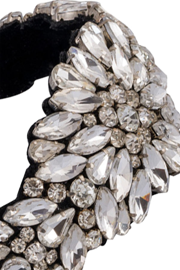 Rosemary Broad Headband - Silver