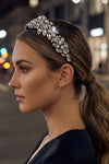 Rosemary Broad Headband - Silver
