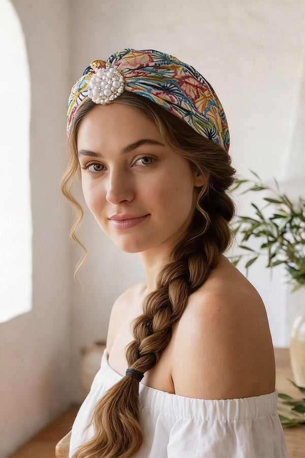 Embellished Head Wraps - Multi
