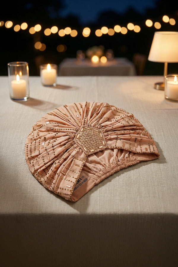 Sahara Glow Crystal Headwrap