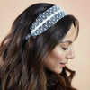 Pearl Mesh Hair Band - White