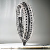 Mesh Hair Band Black