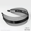 Mesh Hair Band with Ribbon - Black