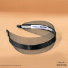 Mesh Hair Band with Ribbon - Black