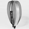 Black Mesh Hair Band with Silver Ribbon