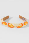 Tangerine Fleur Headband