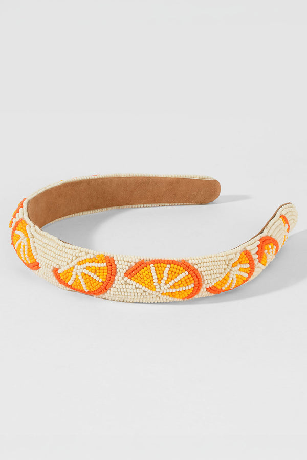 Tangerine Fleur Headband