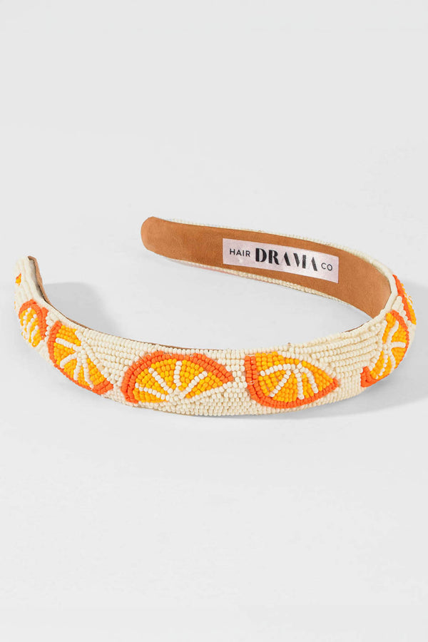 Tangerine Fleur Headband