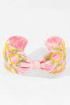 Lemon Pop Printed Knotted Headband