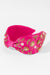 Fuchsia Meadow Twist Band