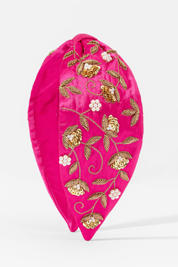 Fuchsia Meadow Twist Band