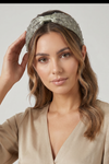 Sage Sparkle Embellished Headband