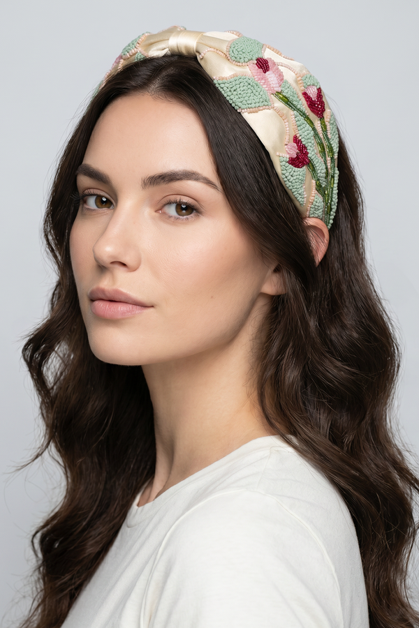 Vintage Bloom Statement Headband