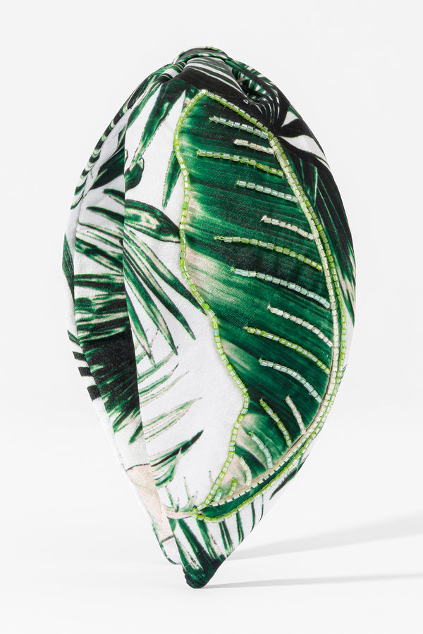 Palm Leaf Knotted Headband