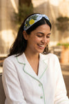 Lemon Spritz Knotted Headband