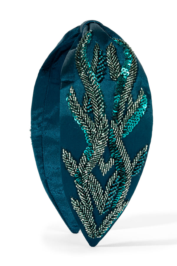 Azure Reef Embellished Headband