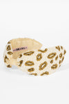 Champagne Leopard Headband