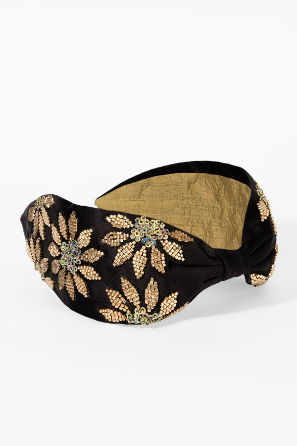 Midnight Marigold Headband