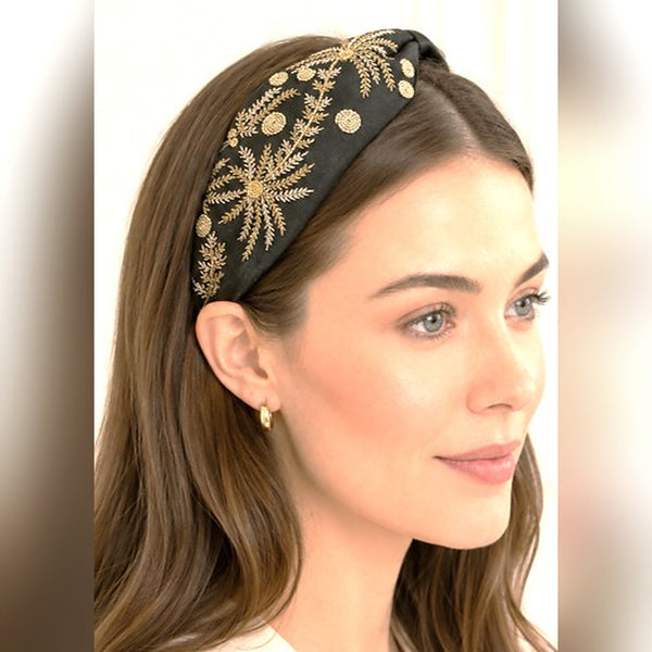 Nox Fern Embroidered Headband