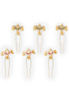 Meher Gold Hair Pins with bells