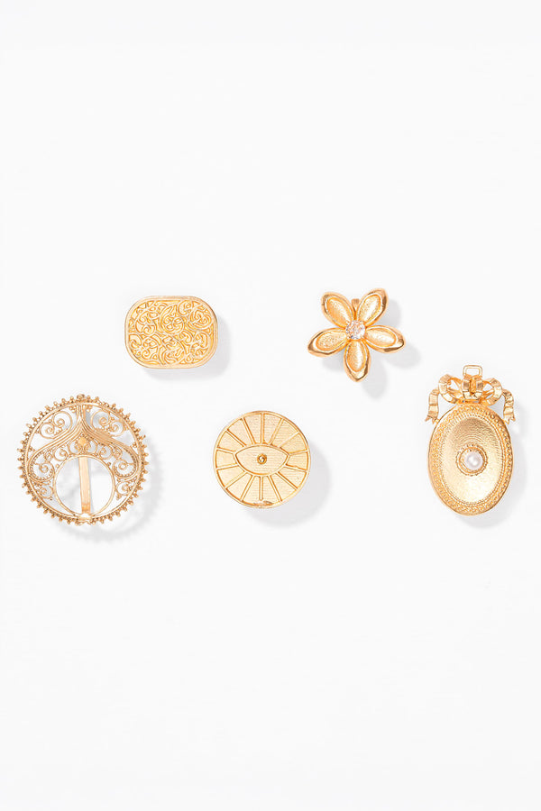 Mohar Bun Hair Pins - Set of 5
