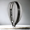 Mesh Hair Band with Ribbon - Black